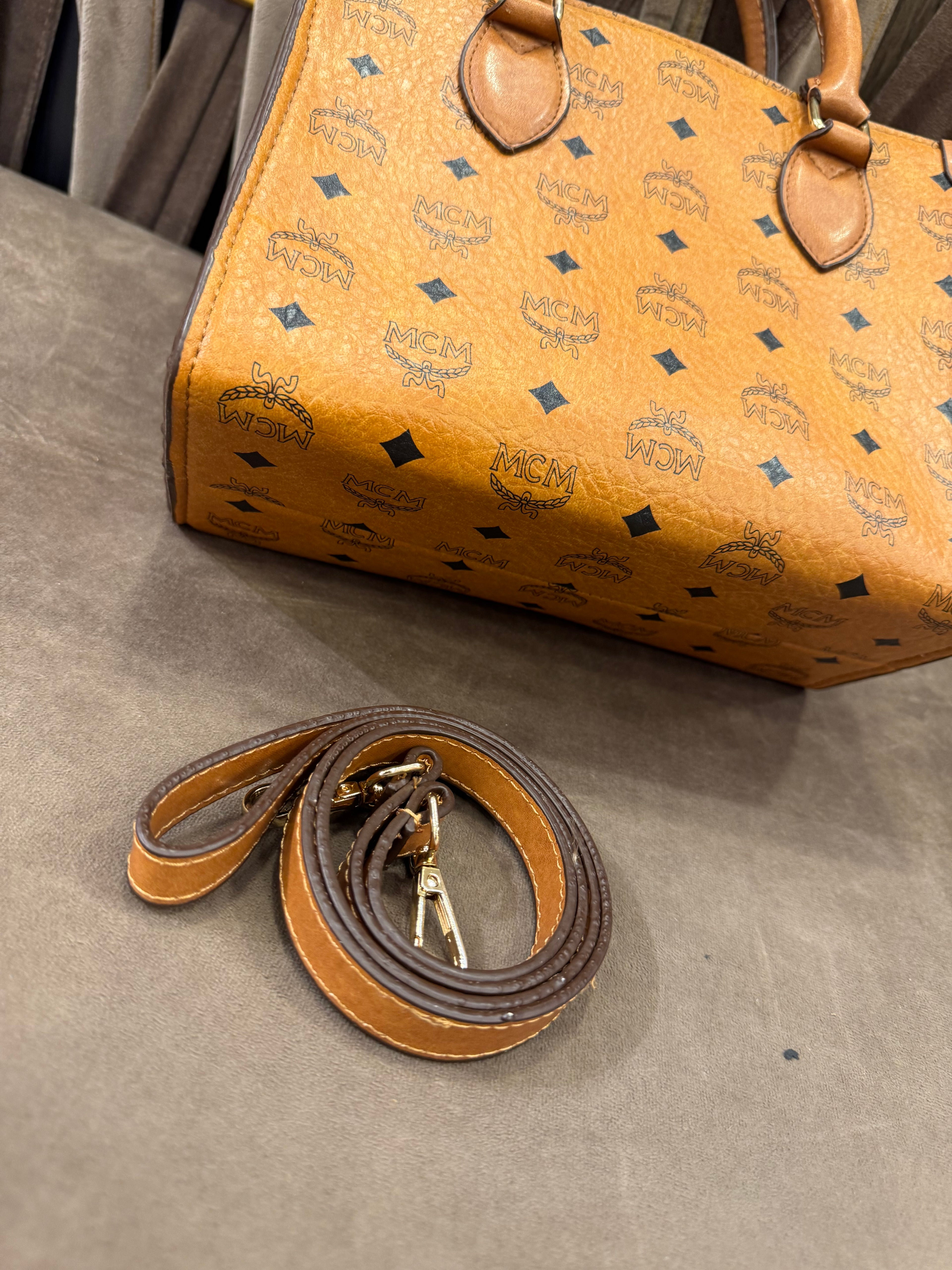 MCM Small München tote bag