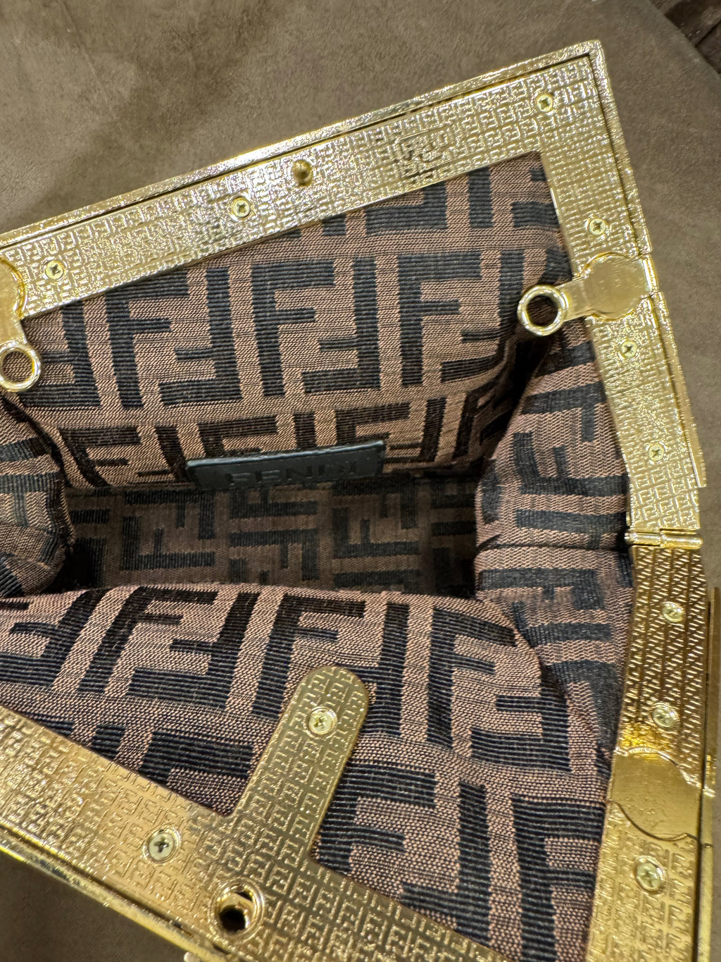 Fendi First clutch bag