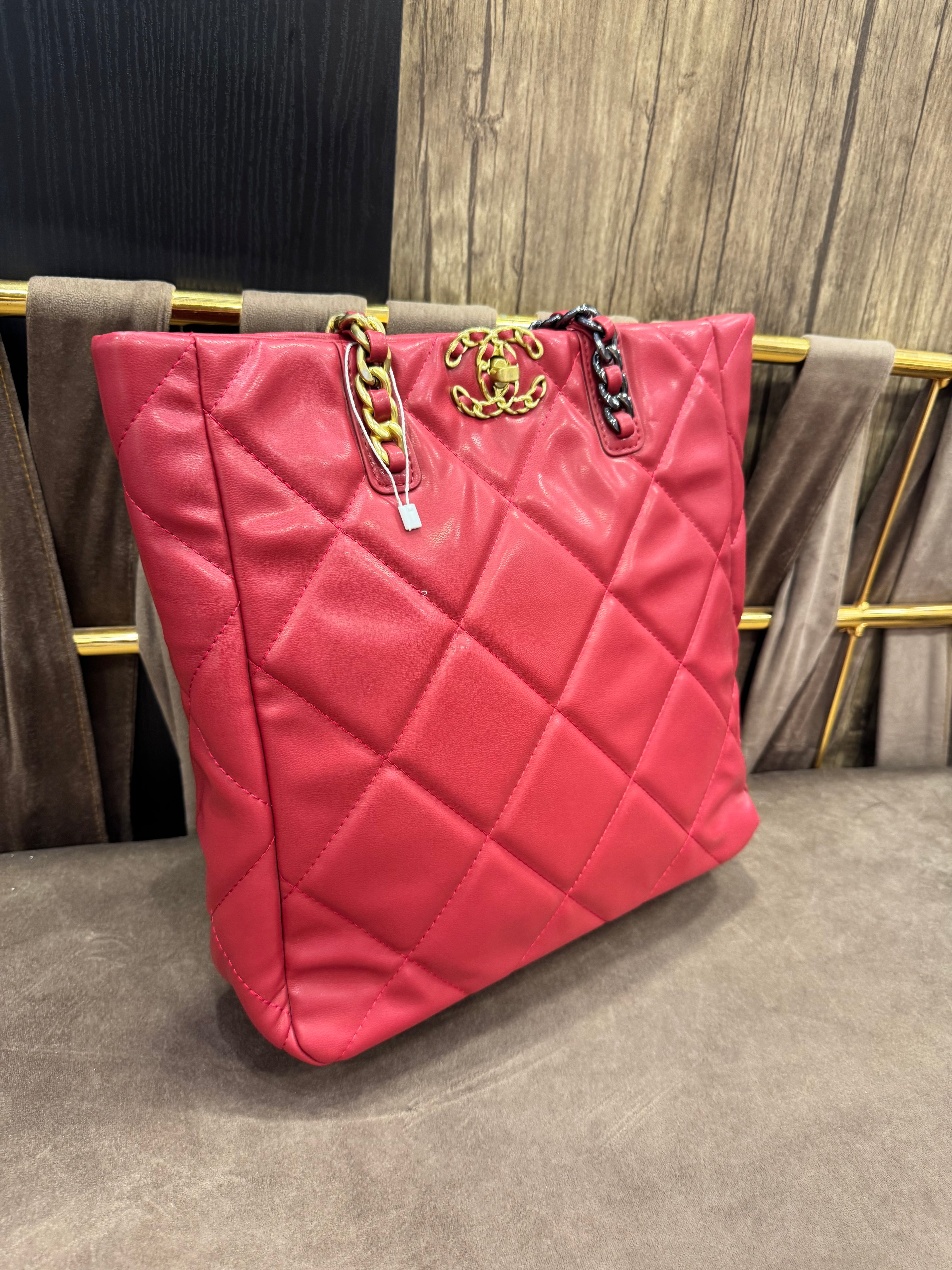 Chanel 19 shopping bag