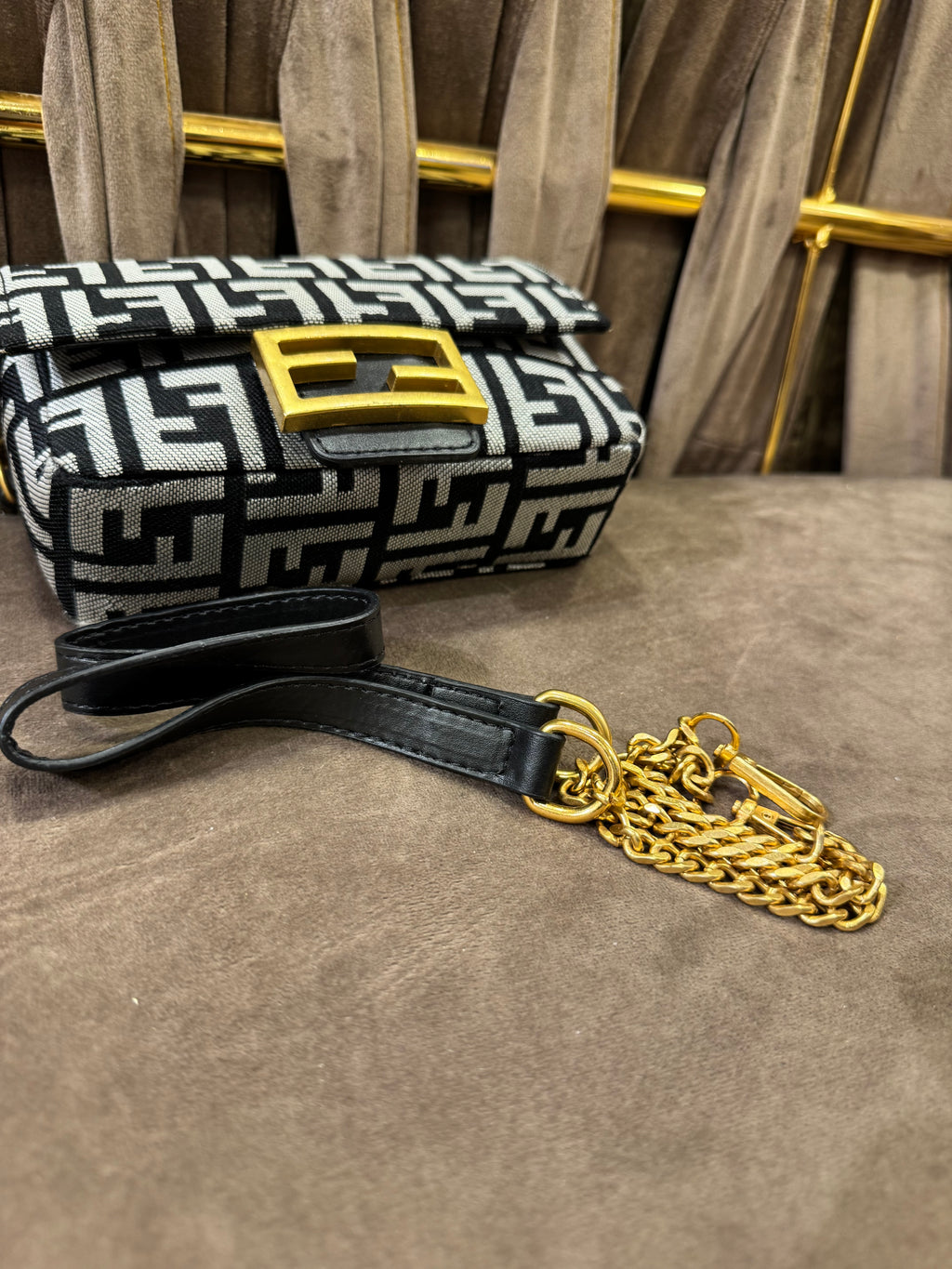 Fendi Women's Baguette Mini Bag