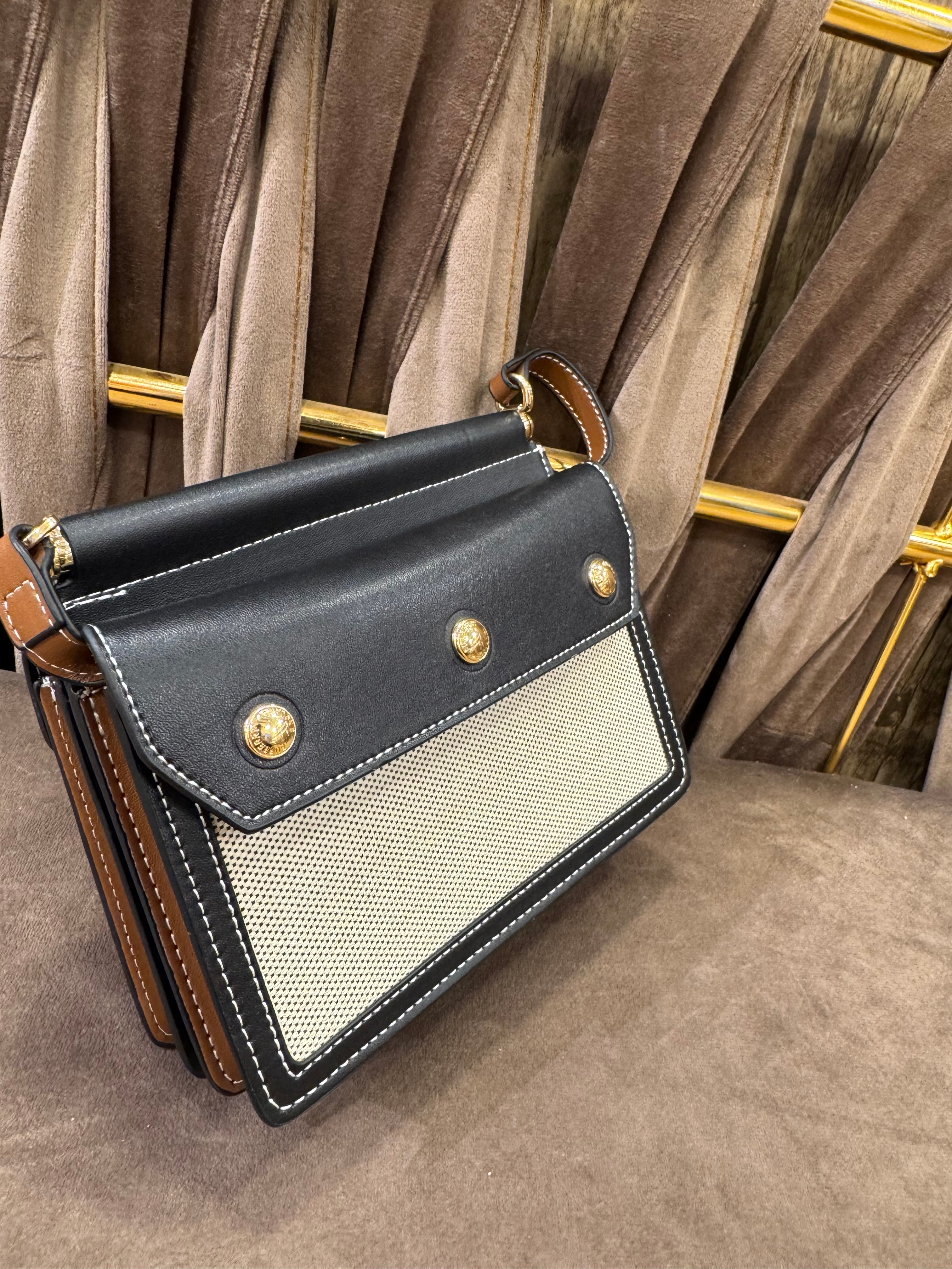 Burberry Mini Horseferry Print Title Bag