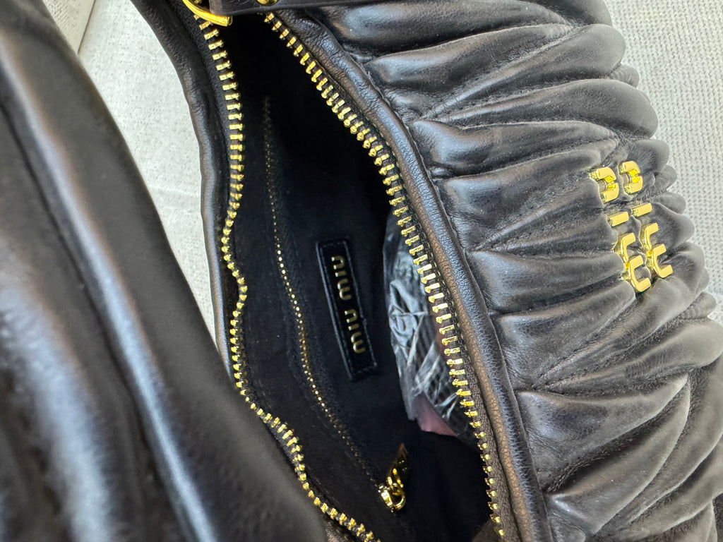 Miu Miu Wander Matelassé hobo
