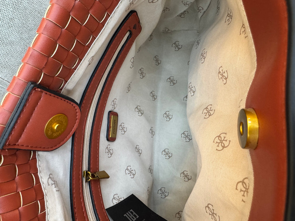 Guess Lisbet Woven Handbag