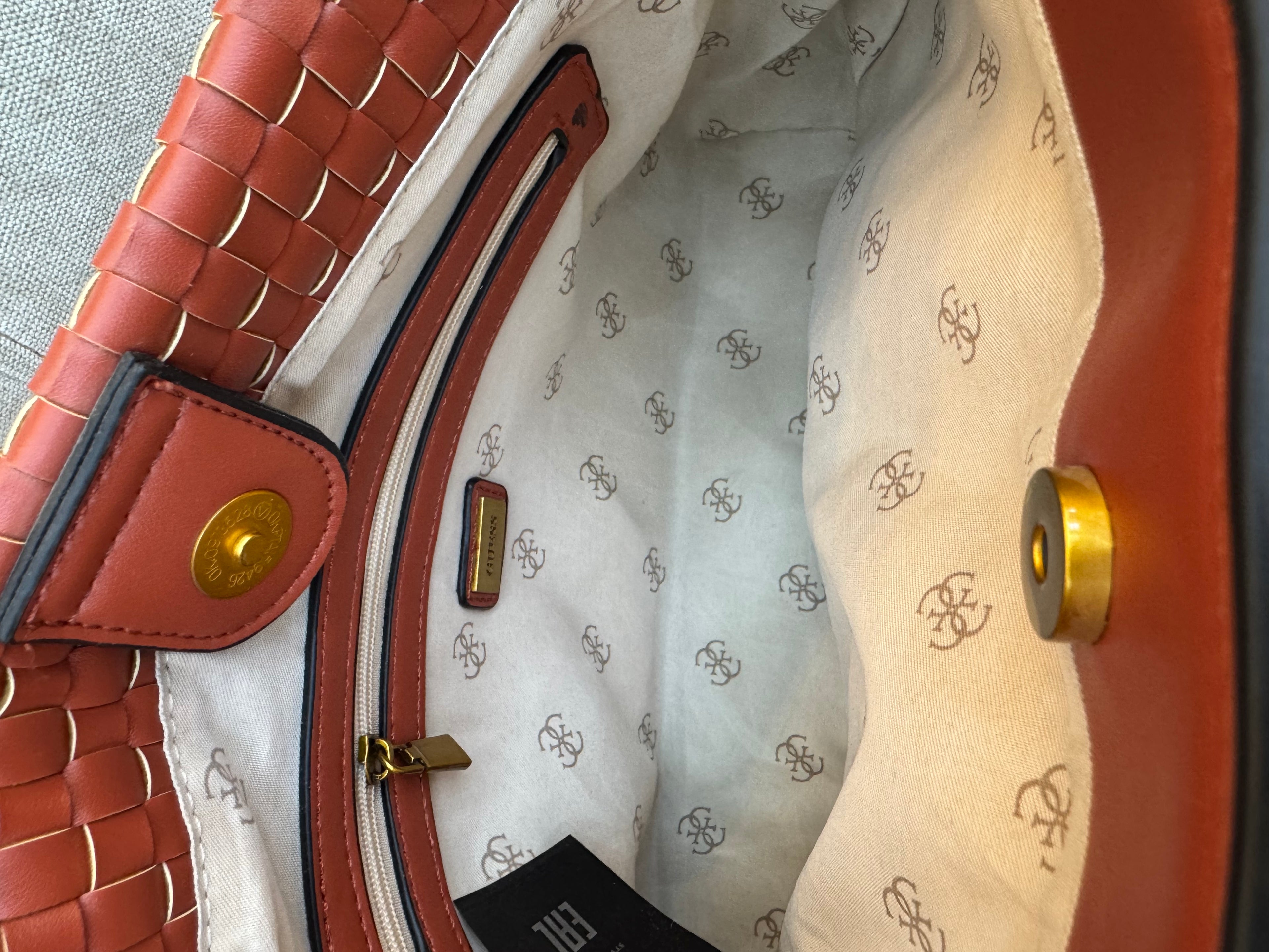 Guess Lisbet Woven Handbag
