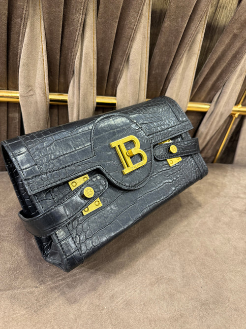 Balmain B-Buzz 23 clutch bag
