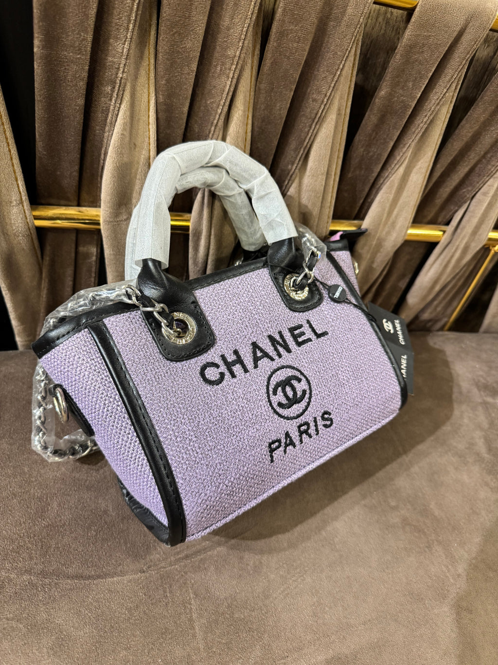 Chanel Deauville mini tote bag