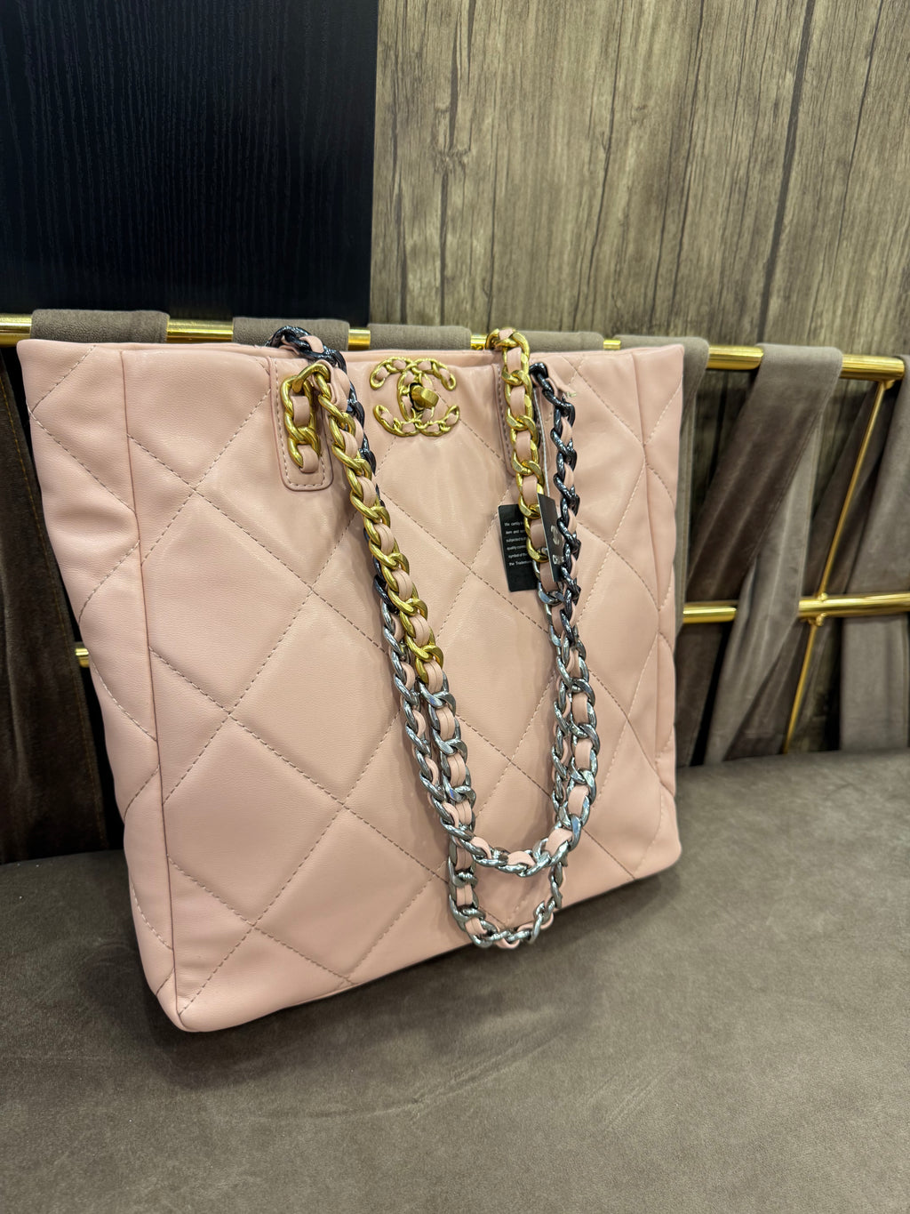 Chanel 19 shopping bag