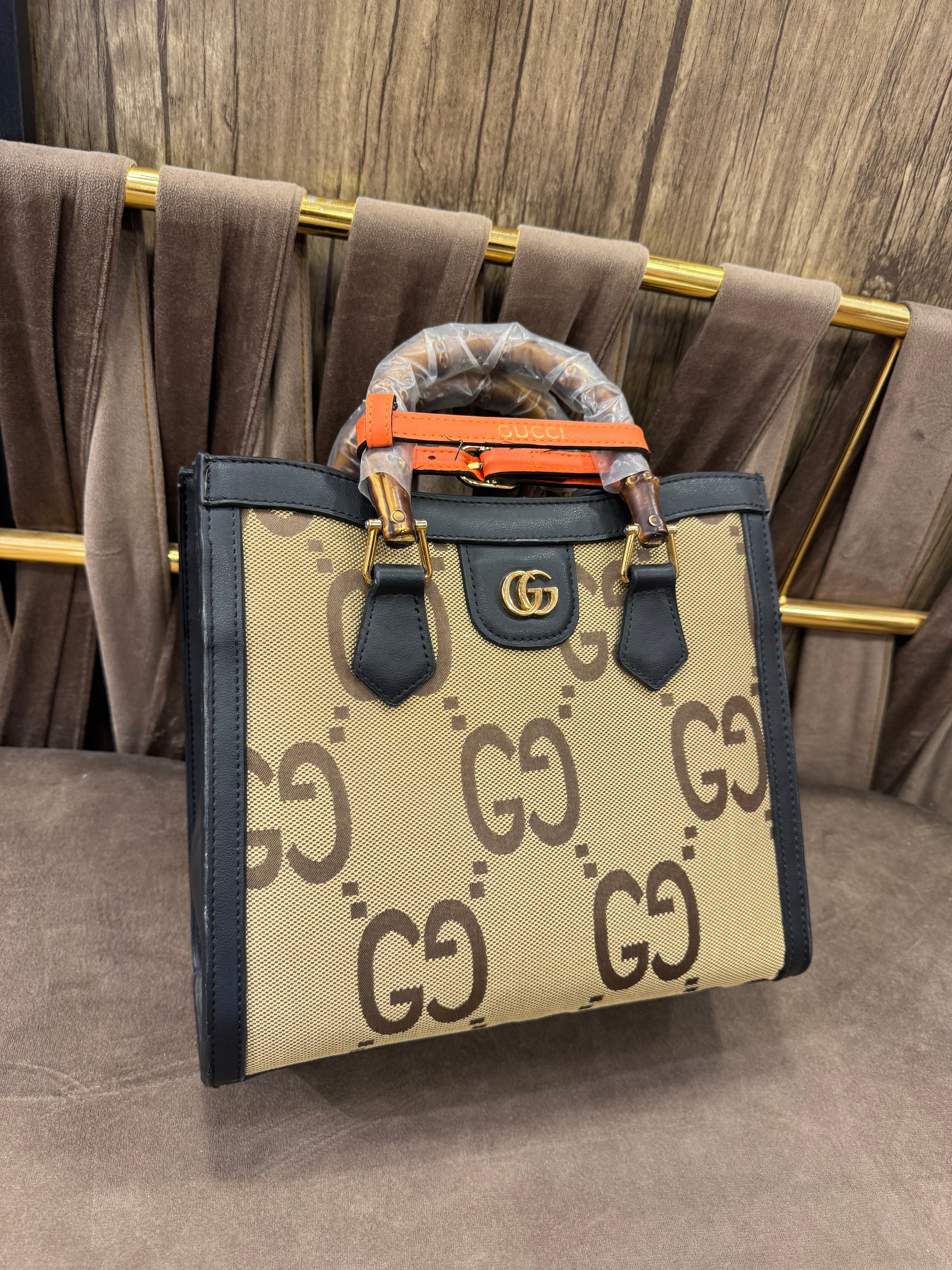 Gucci Diana Jumbo GG Tote Bag