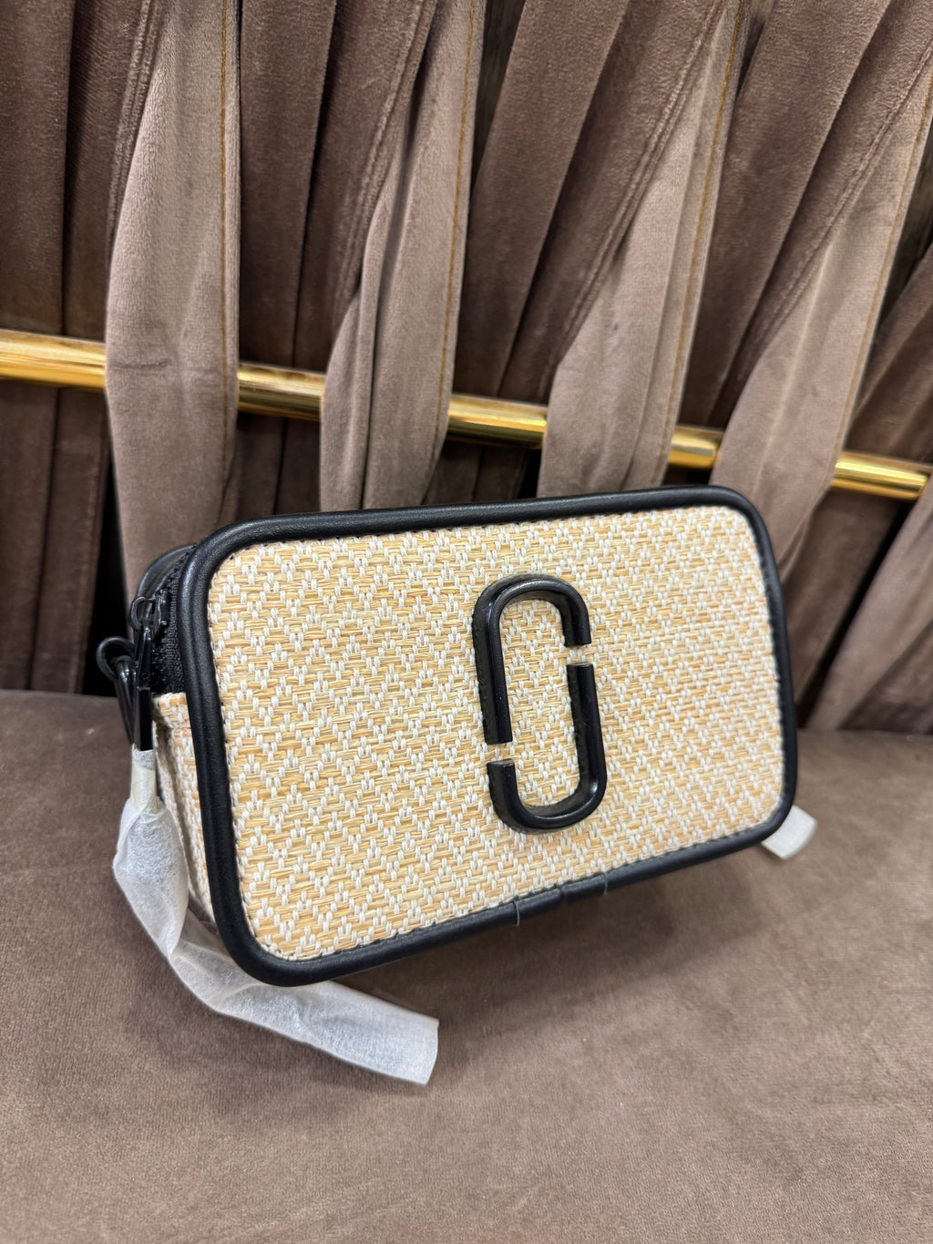 Marc Jacobs The Straw Snapshot bag