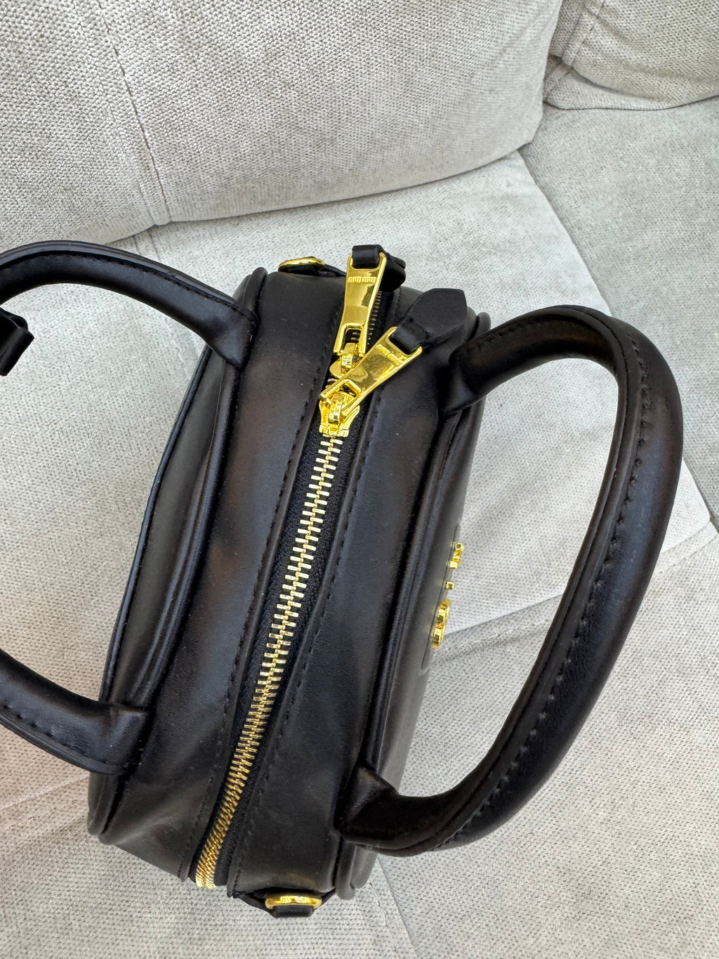 Miu Miu Soft Calf Small Top Handle Bag