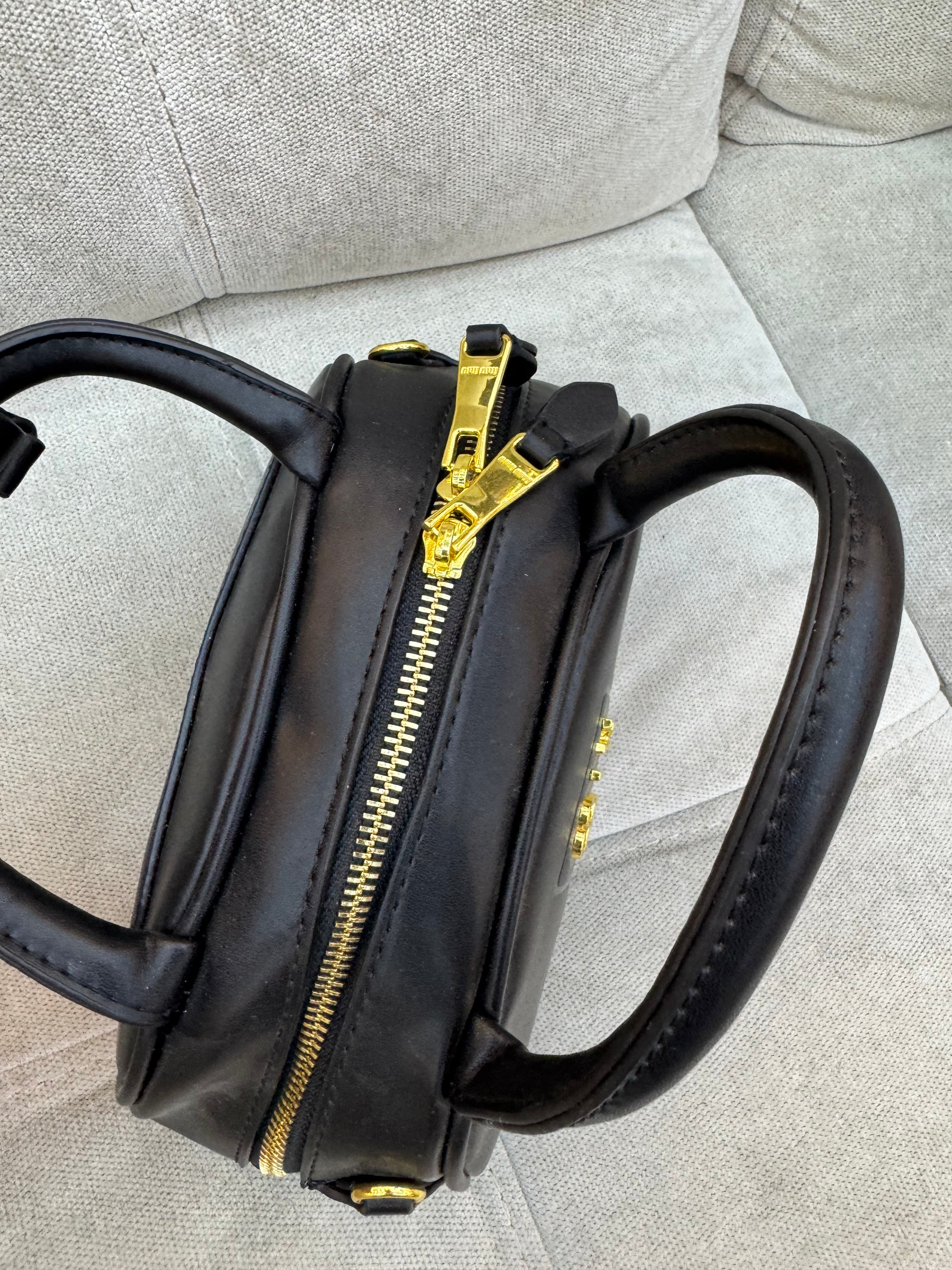 Miu Miu Soft Calf Small Top Handle Bag