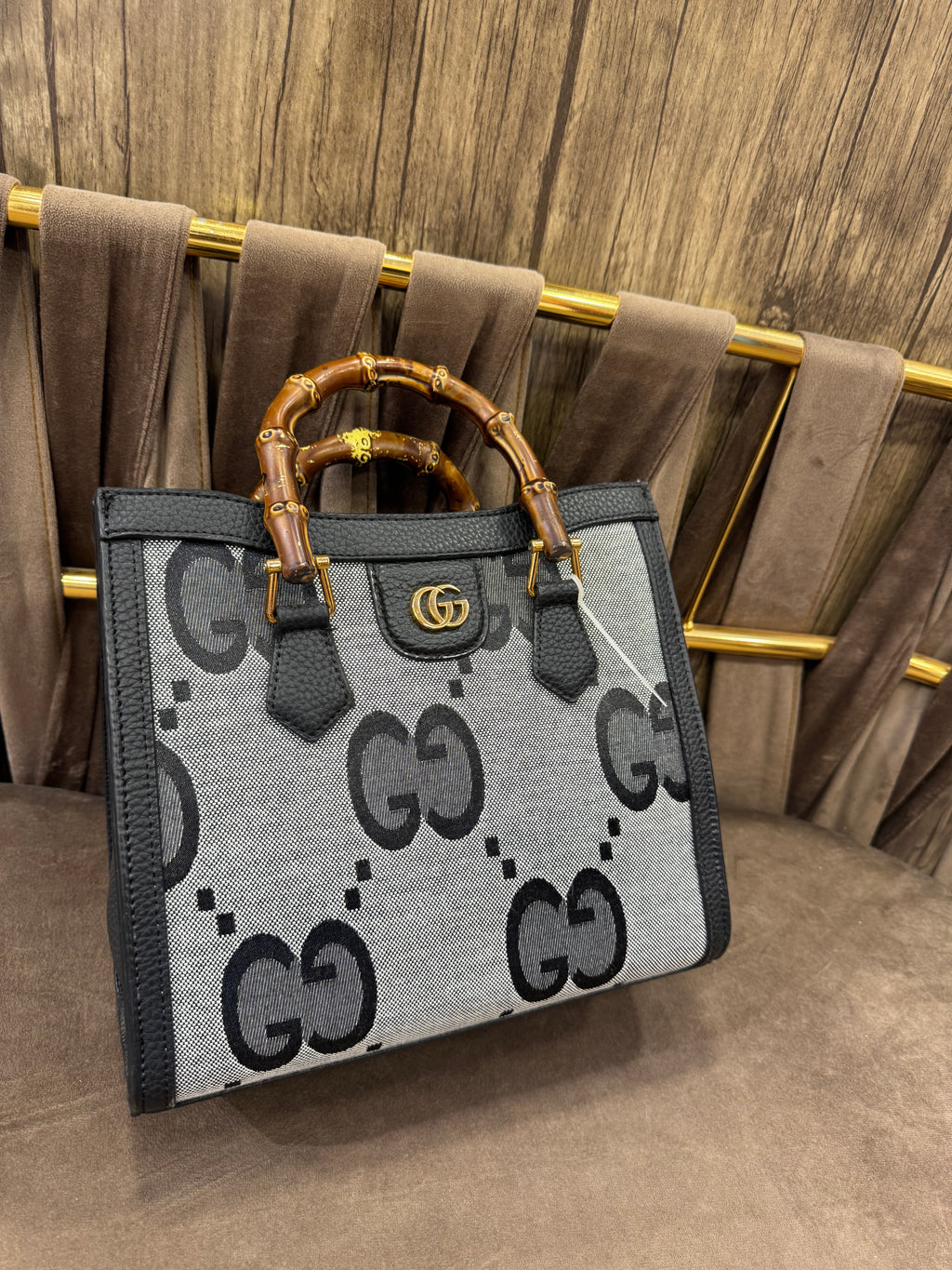 Gucci Diana Jumbo GG Tote Bag
