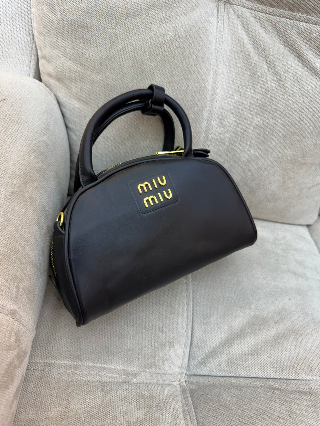 Miu Miu Soft Calf Small Top Handle Bag