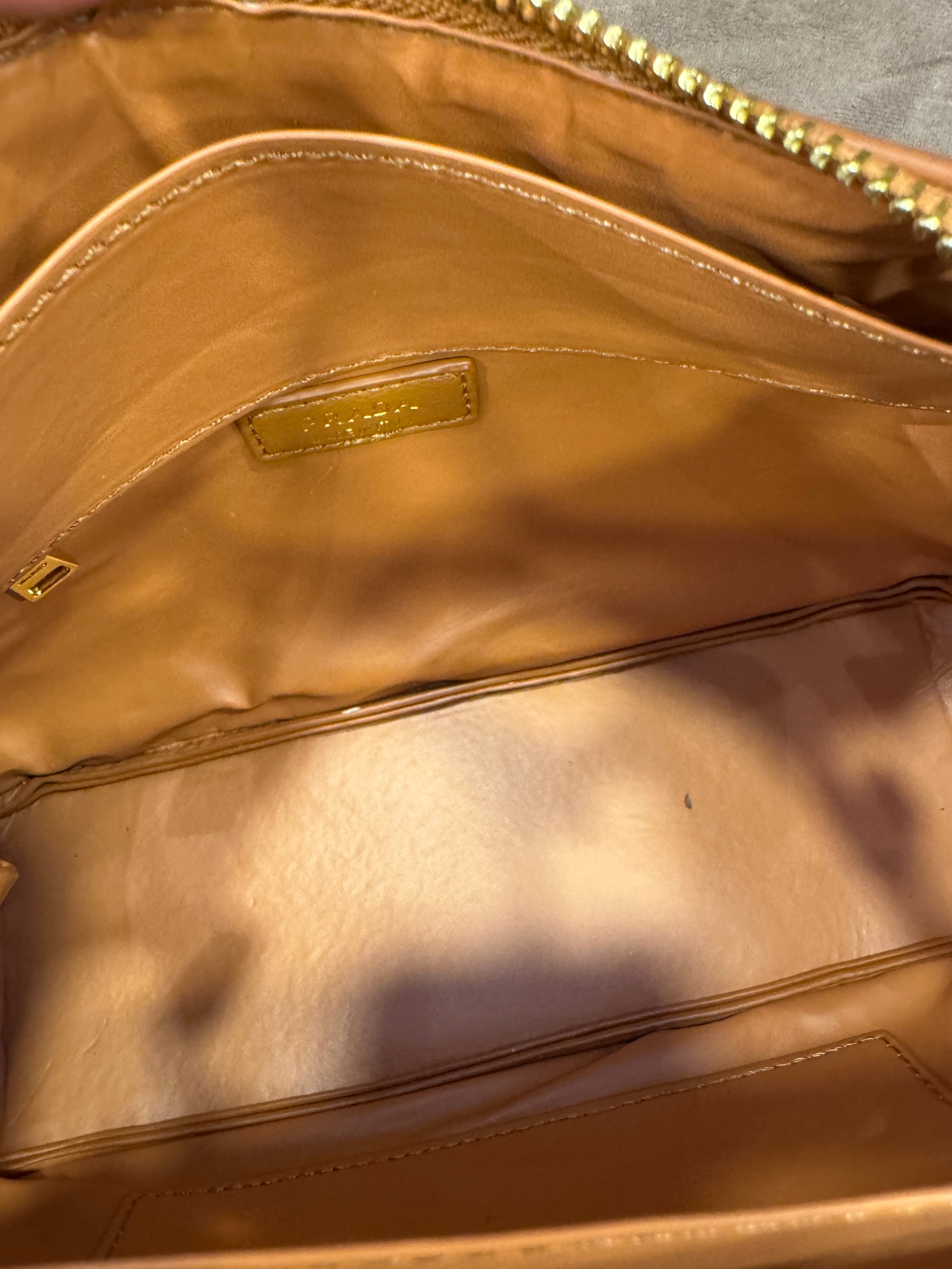 Prada Darling Medium Leather Tote Bag