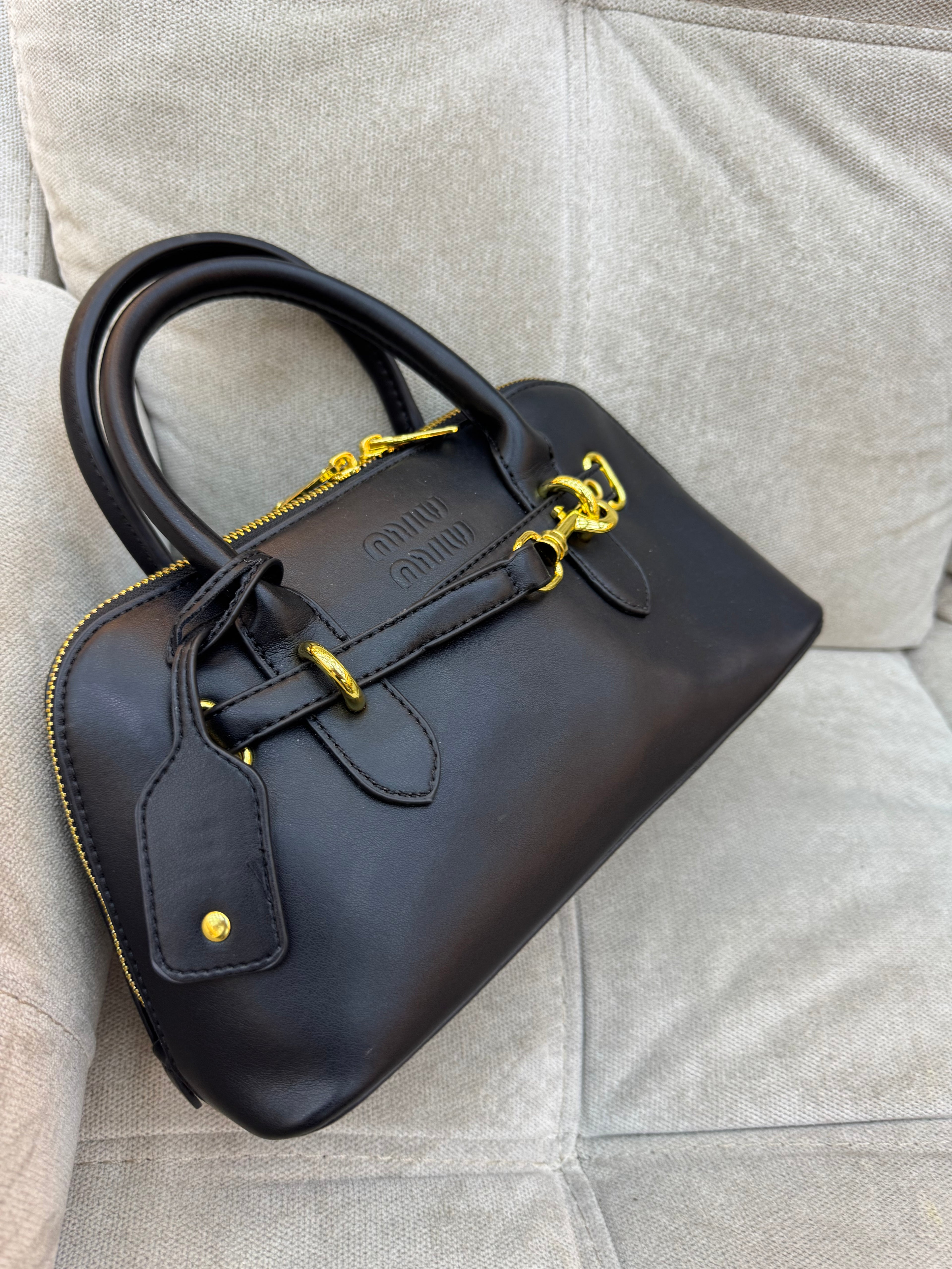 Miu Miu Aventure leather top bag