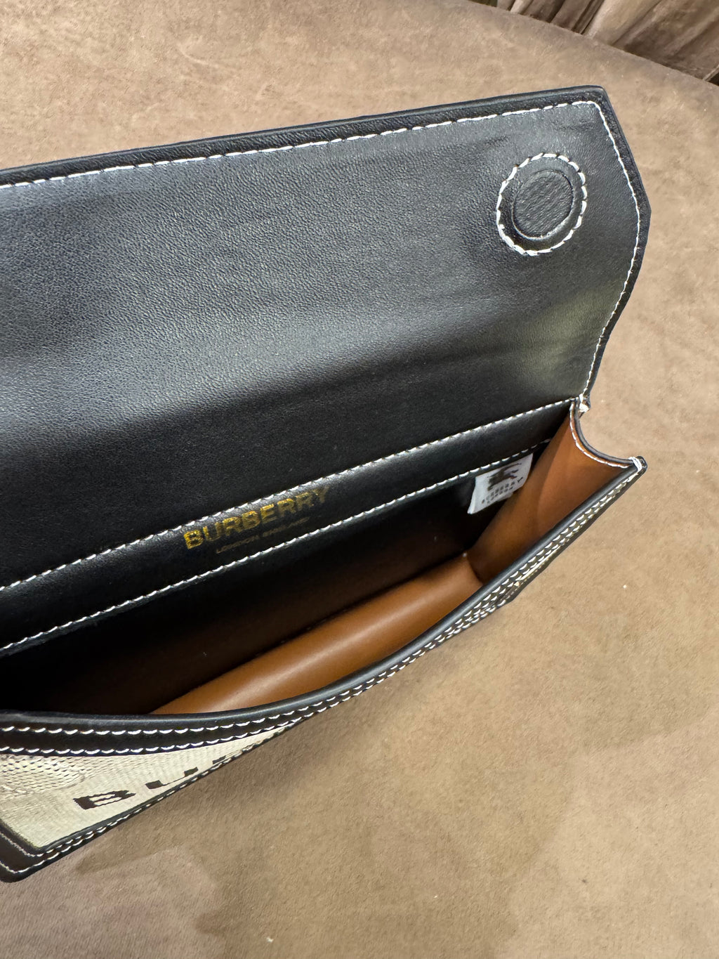 Burberry Mini Horseferry Print Title Bag