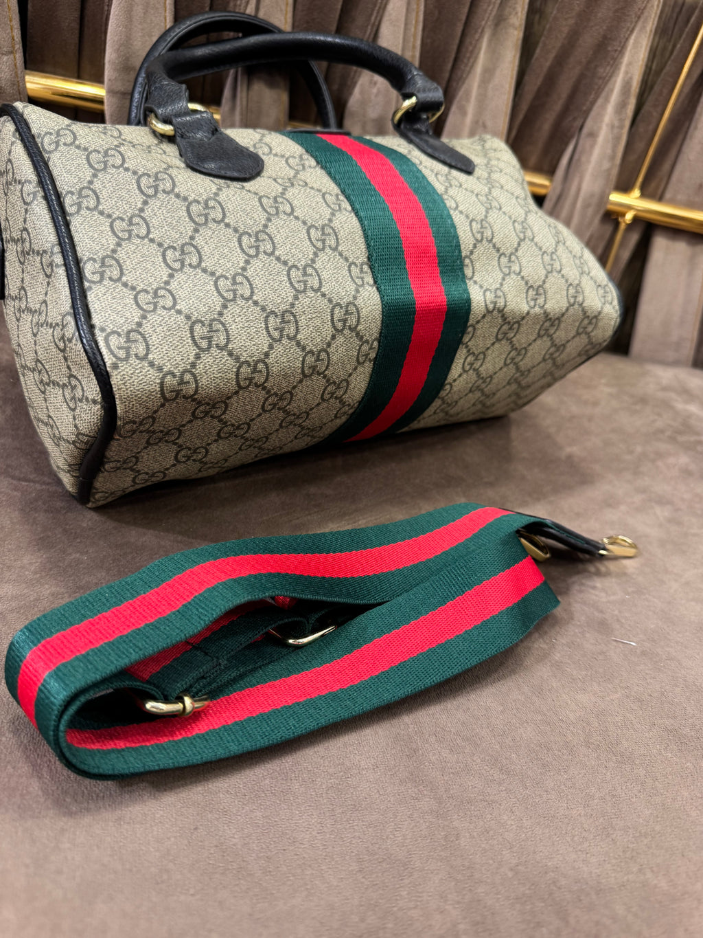 Gucci Ophidia Boston Bag