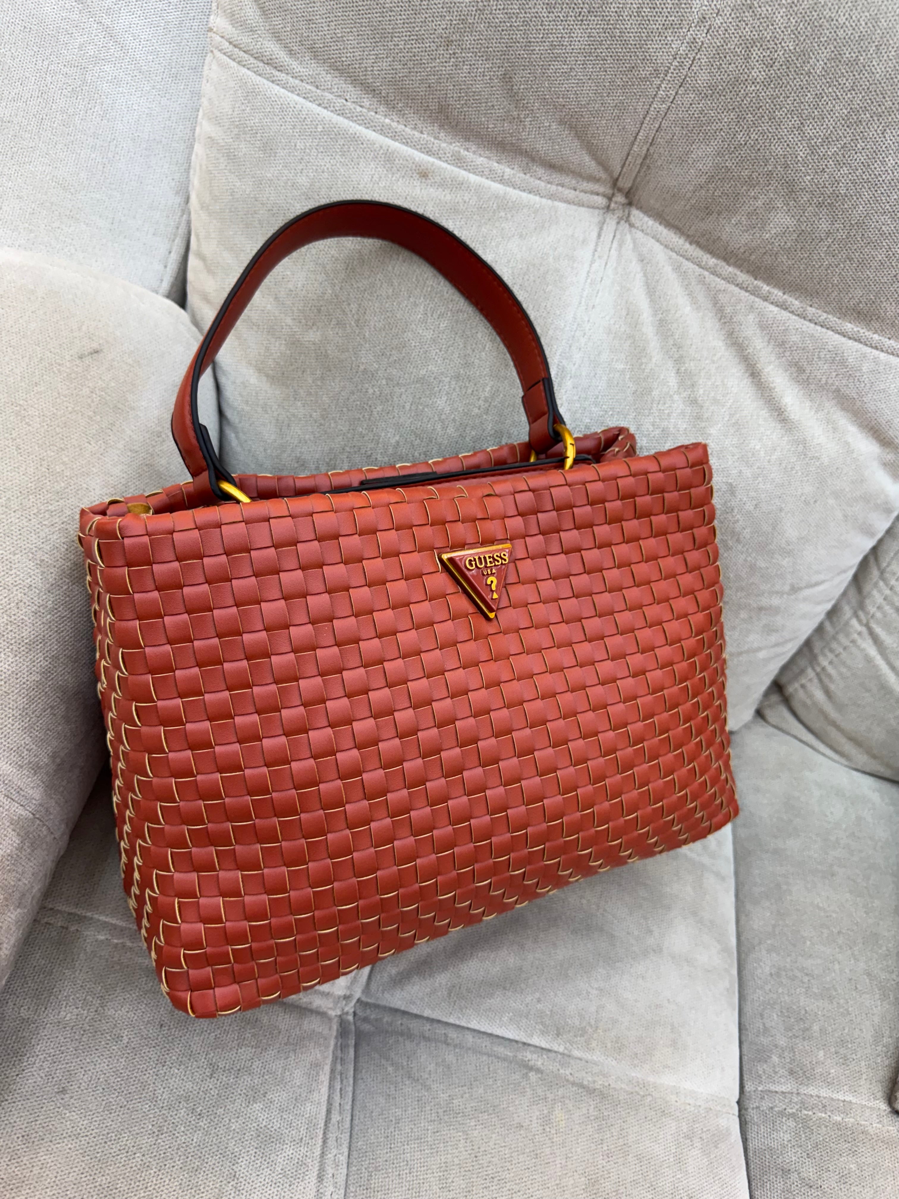 Guess Lisbet Woven Handbag