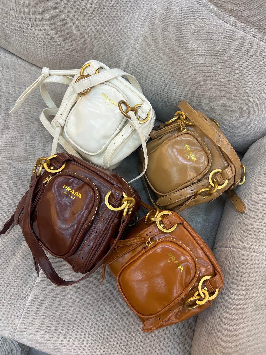 Prada Dangle top-handle mini-bag