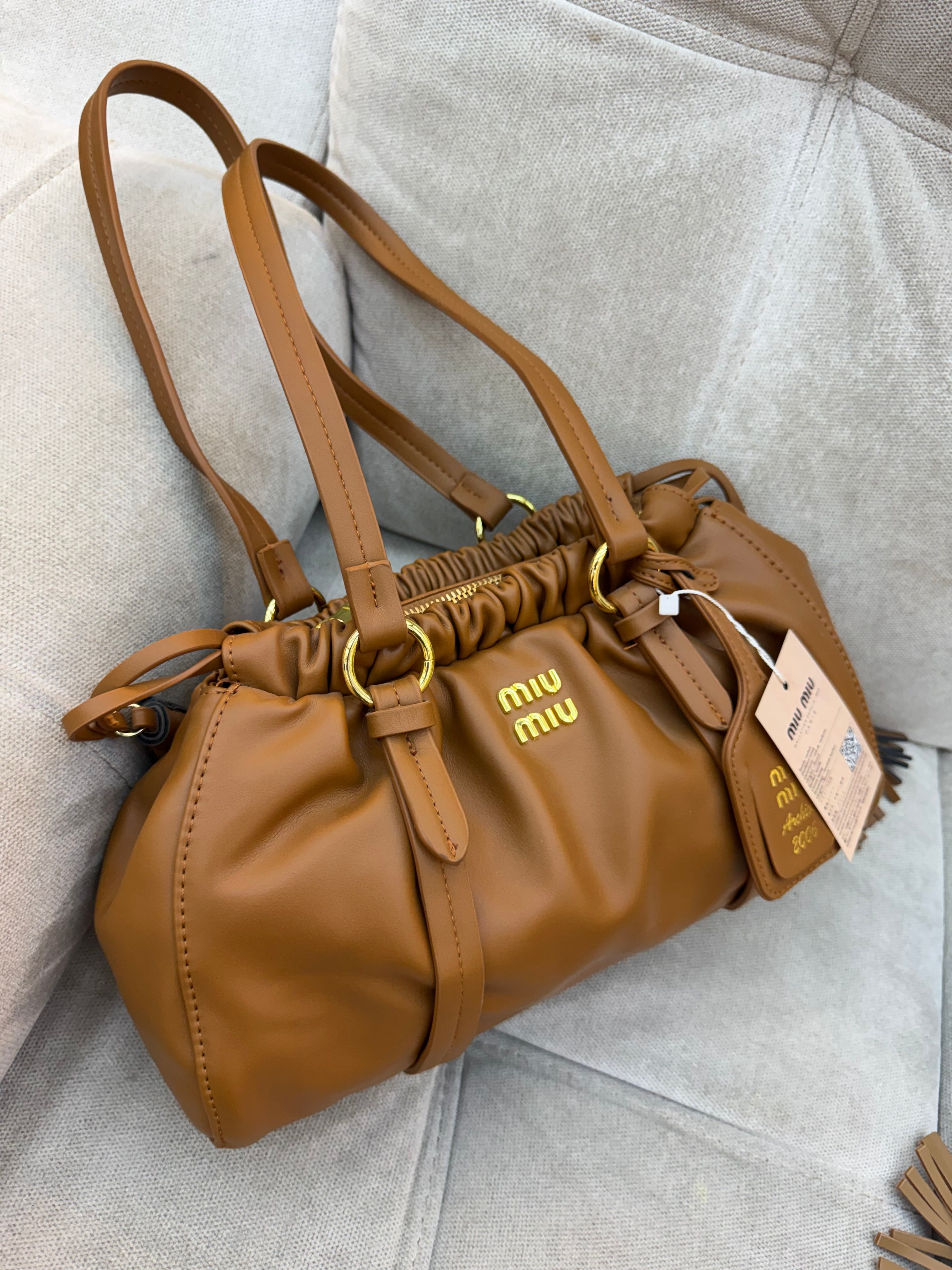 Miu Miu 'Joie' Nappa leather bag