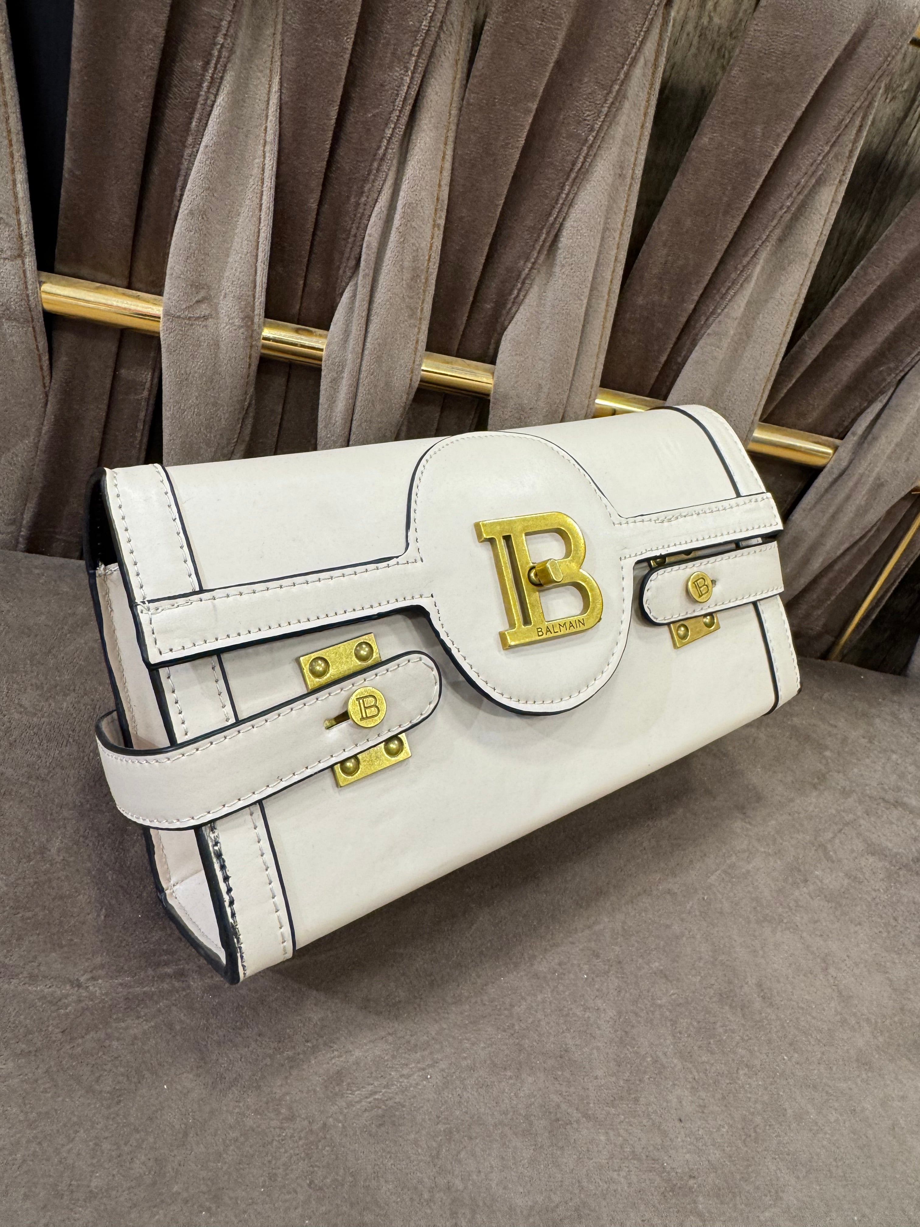 Balmain B-Buzz 23 clutch bag