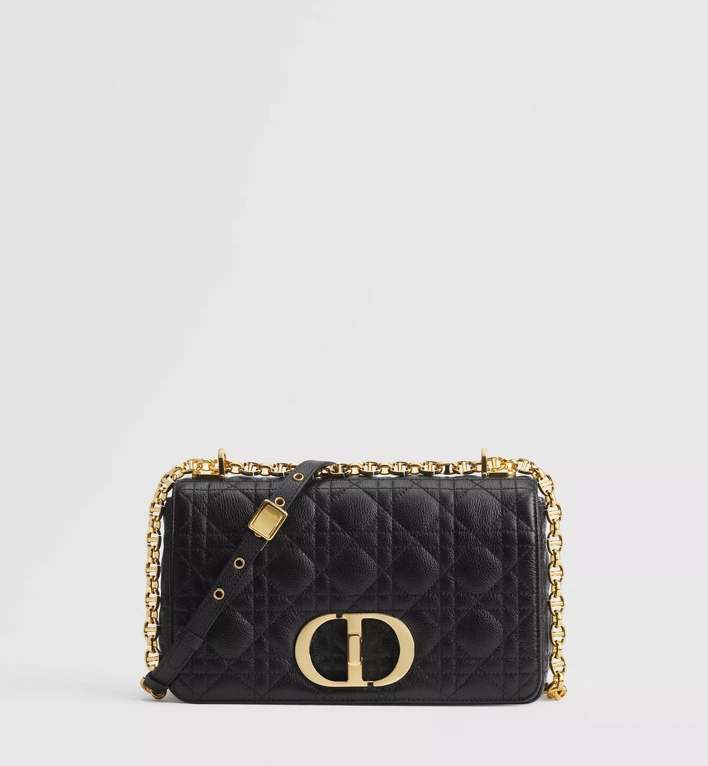Dior Caro Leather Shoulder Bag,