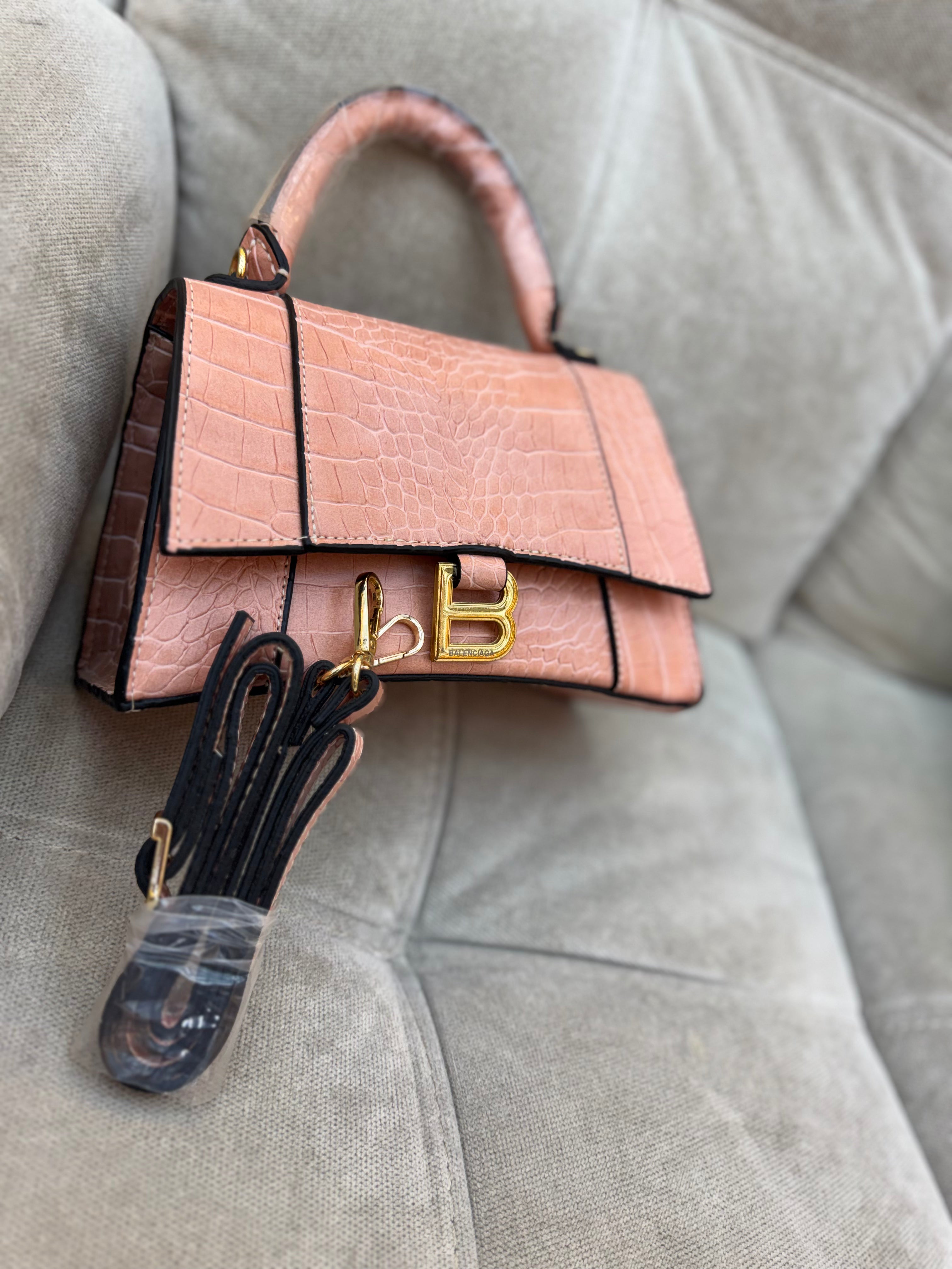 Balenciaga Hourglass top handle bag