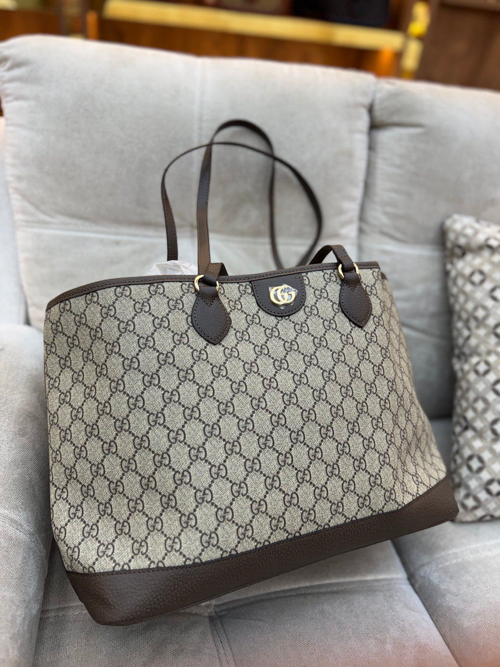 Gucci Ophidia GG Tote Bag