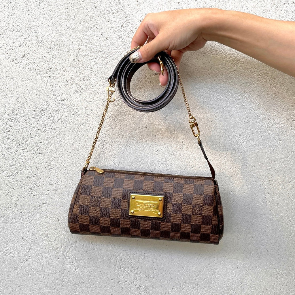 Louis Vuitton Lv damier ebene eva pouch shoulder
