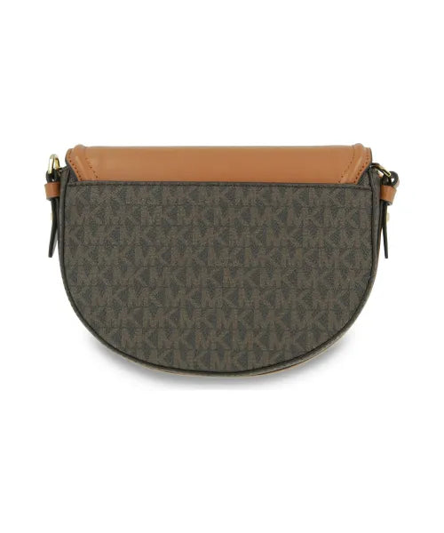 MK Leather messenger bag jet set charm