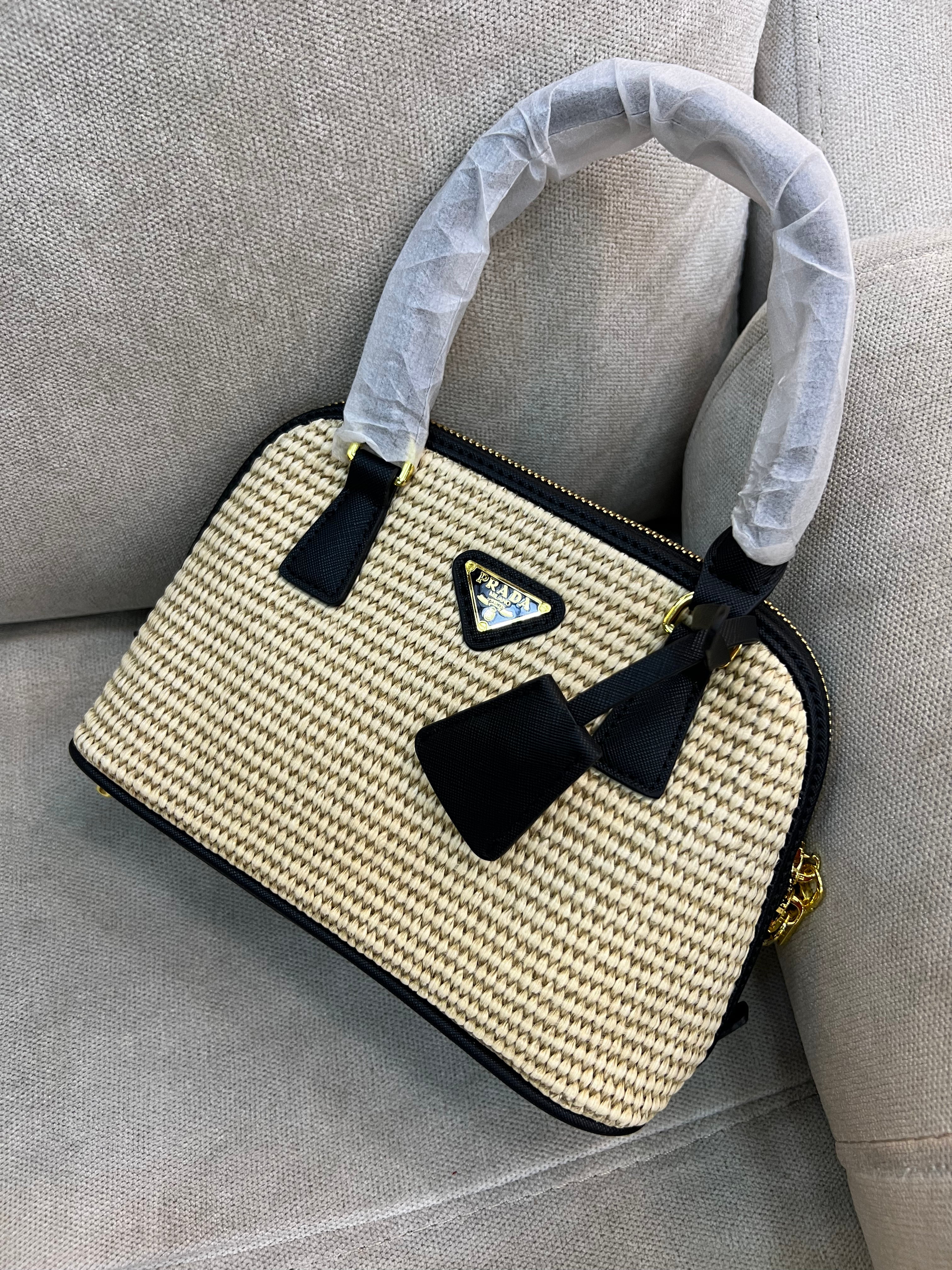 Prada Wicker Saffiano