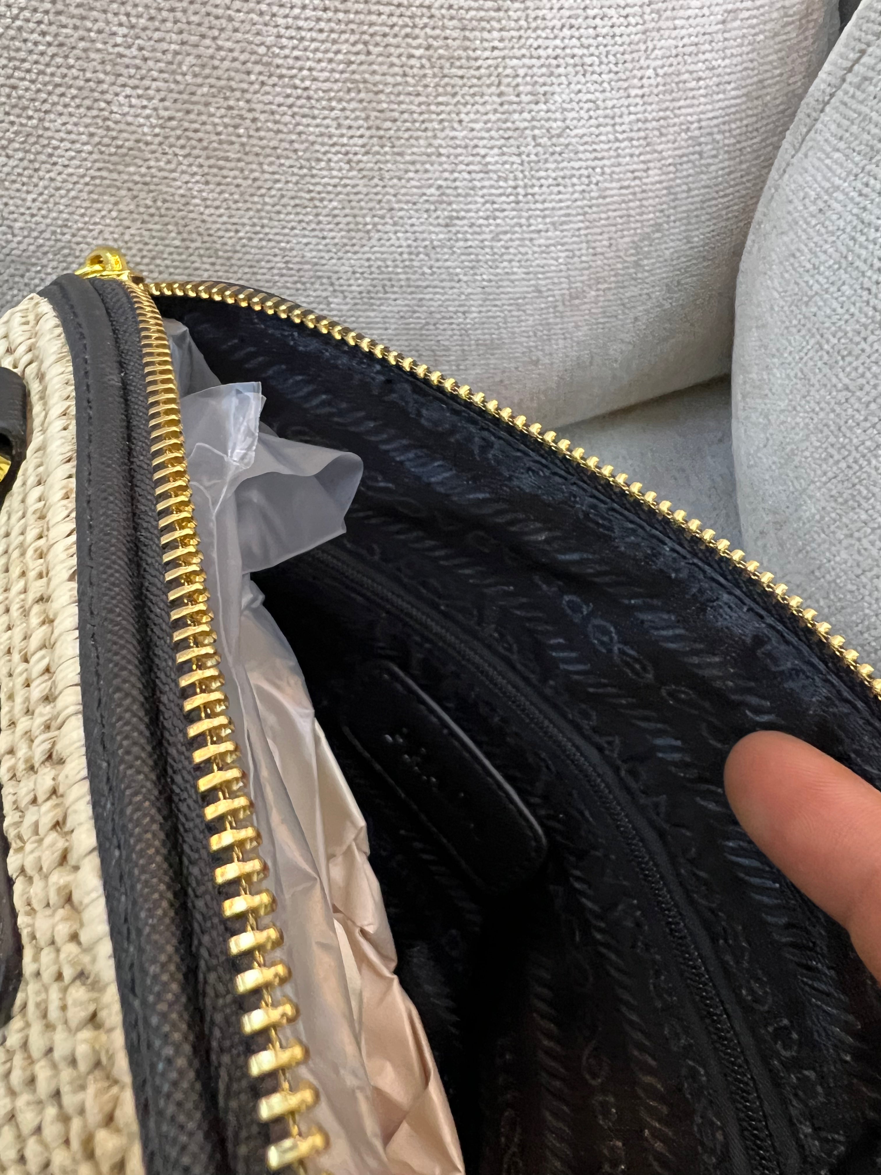 Prada Wicker Saffiano