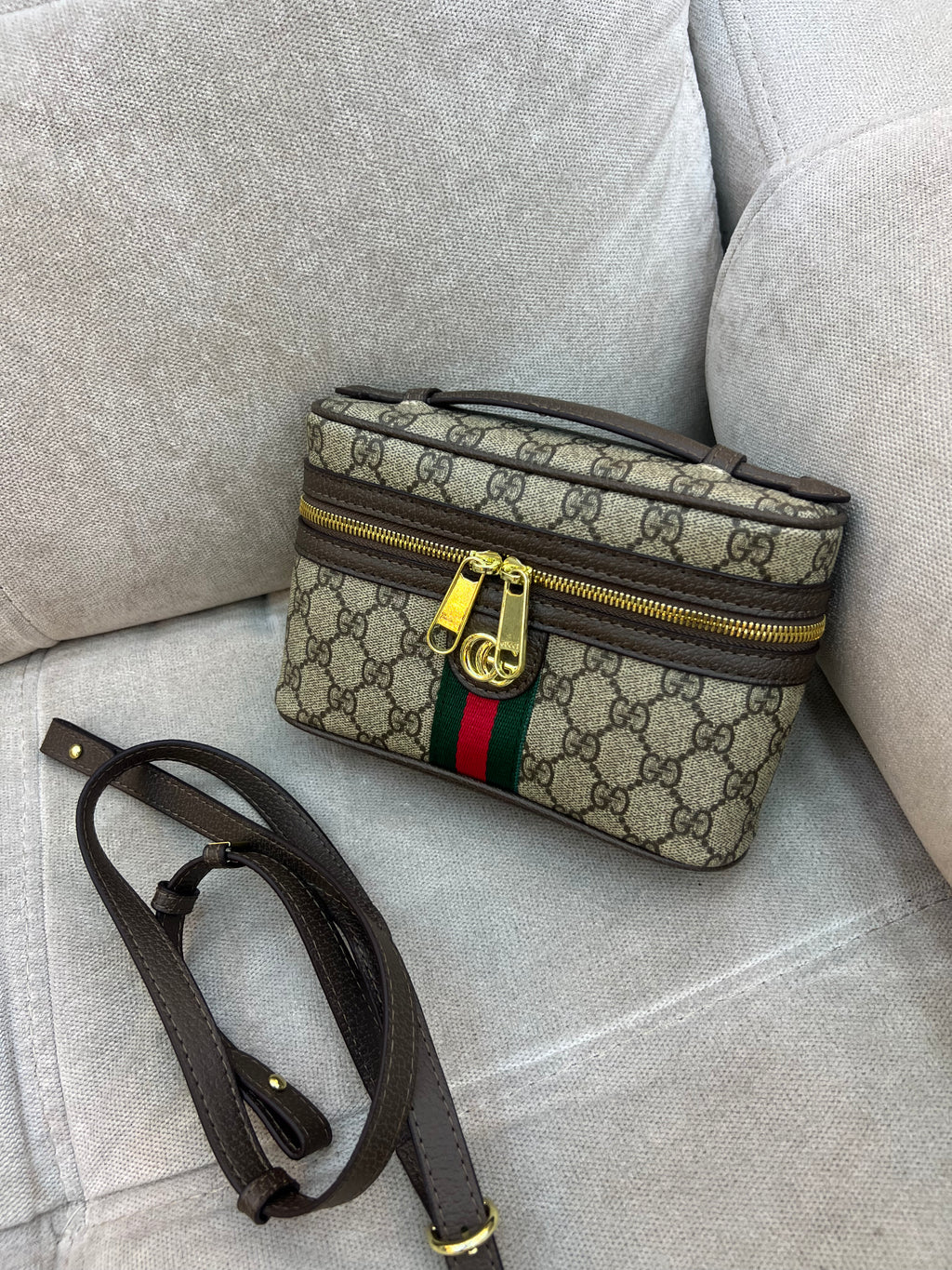 Gucci Ophidia small vanity bag