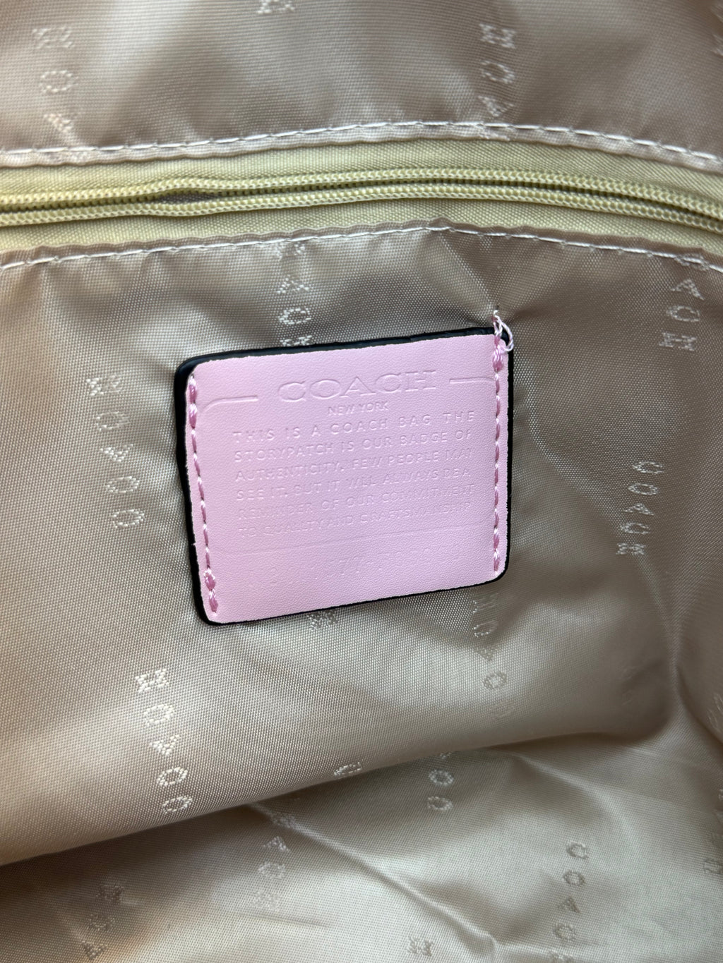 Coach tote bag