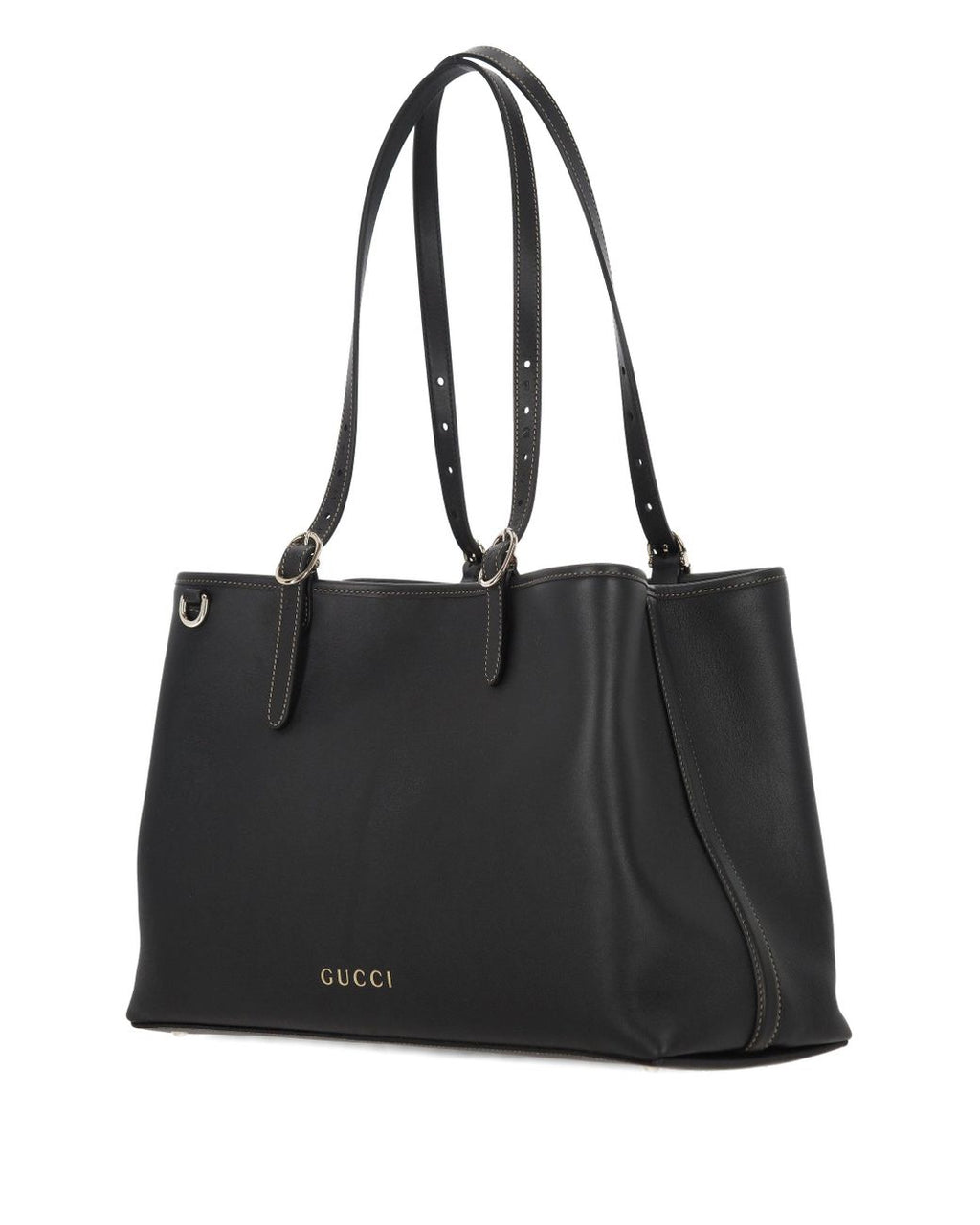 Gucci Medium GG-Emblem Tote Bag