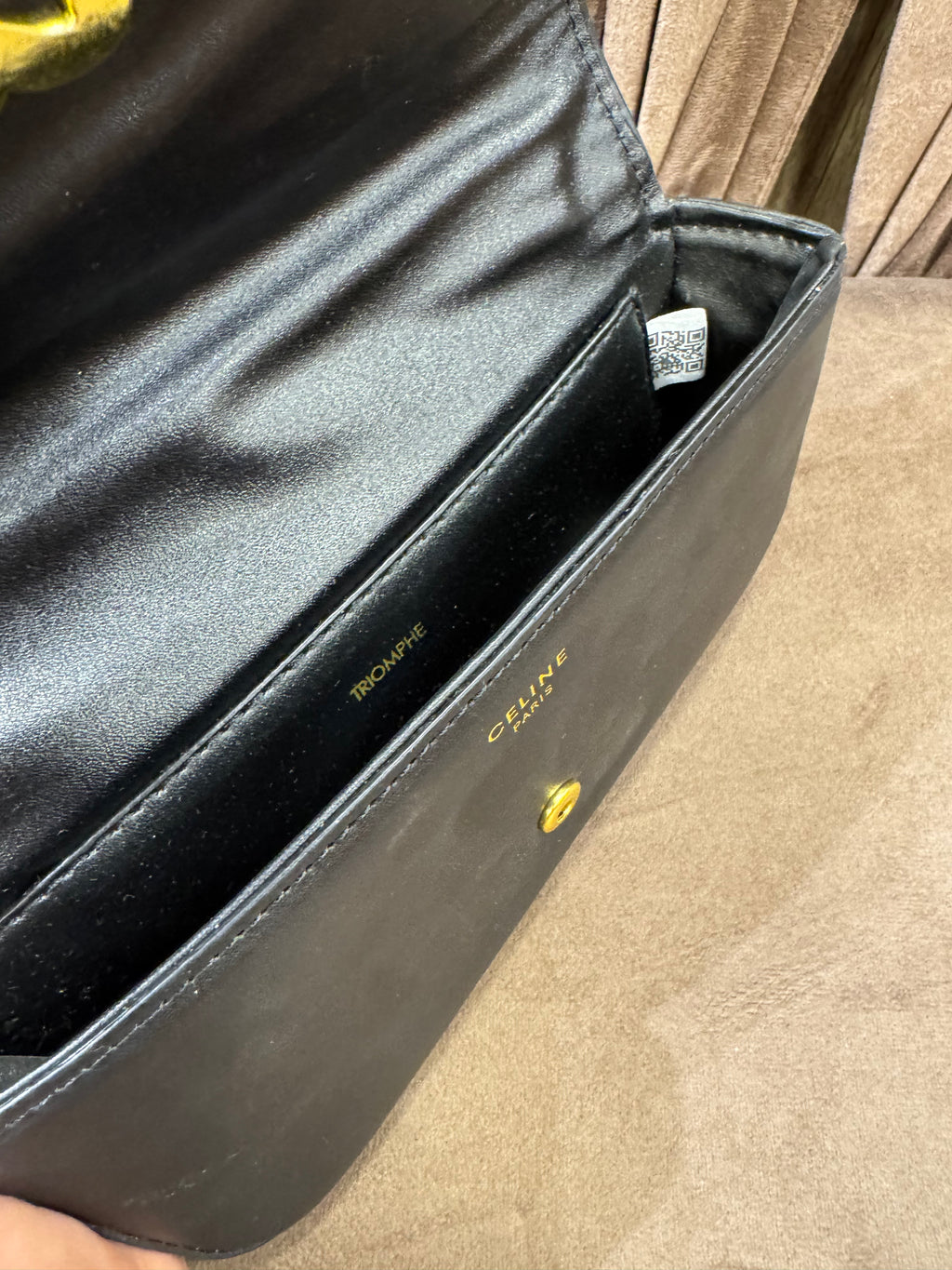 Celine Claude Chain Shoulder Bag